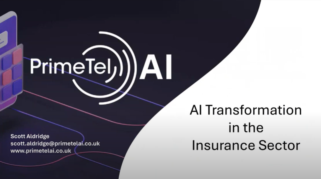 Webinar Recording: AI Transformation in the Insurance sector